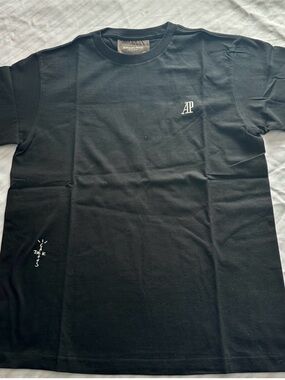 Audemars Piguet CJ x AP Vintage Black Short Sleeve Logo Tee